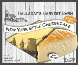 Halladay's Harvest Barn New York Cheesecake Mix
