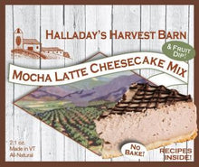 Load image into Gallery viewer, Halladay&#39;s Harvest Barn Mocha Latte Cheesecake Mix
