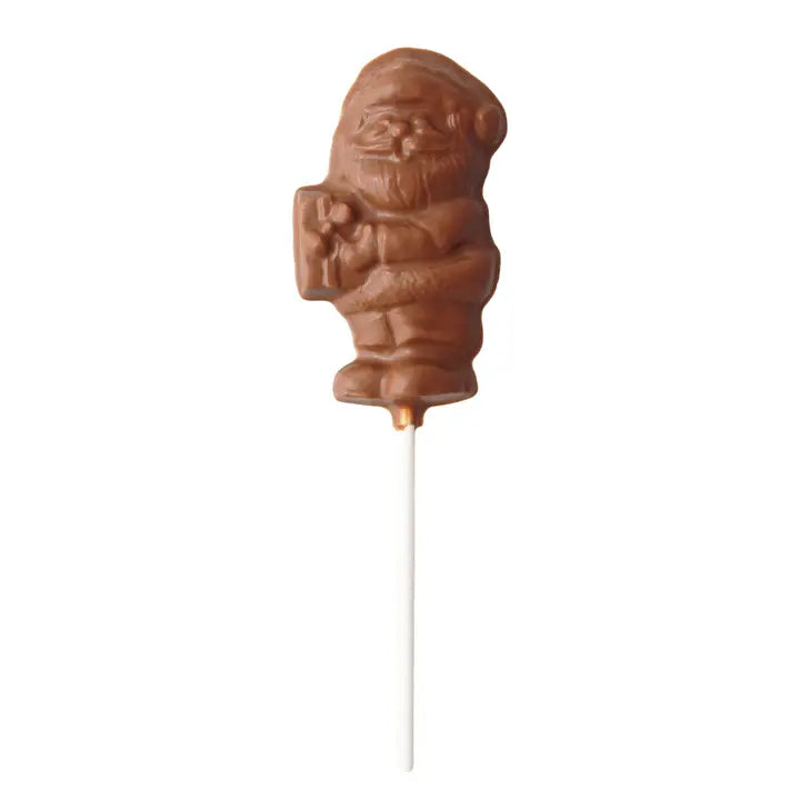 Milk Chocolate Santa Pop