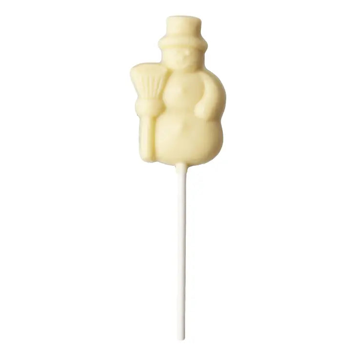 White Chocolate Snowman Pop