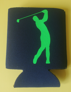 "Love the Club Scene" Golf Koozie